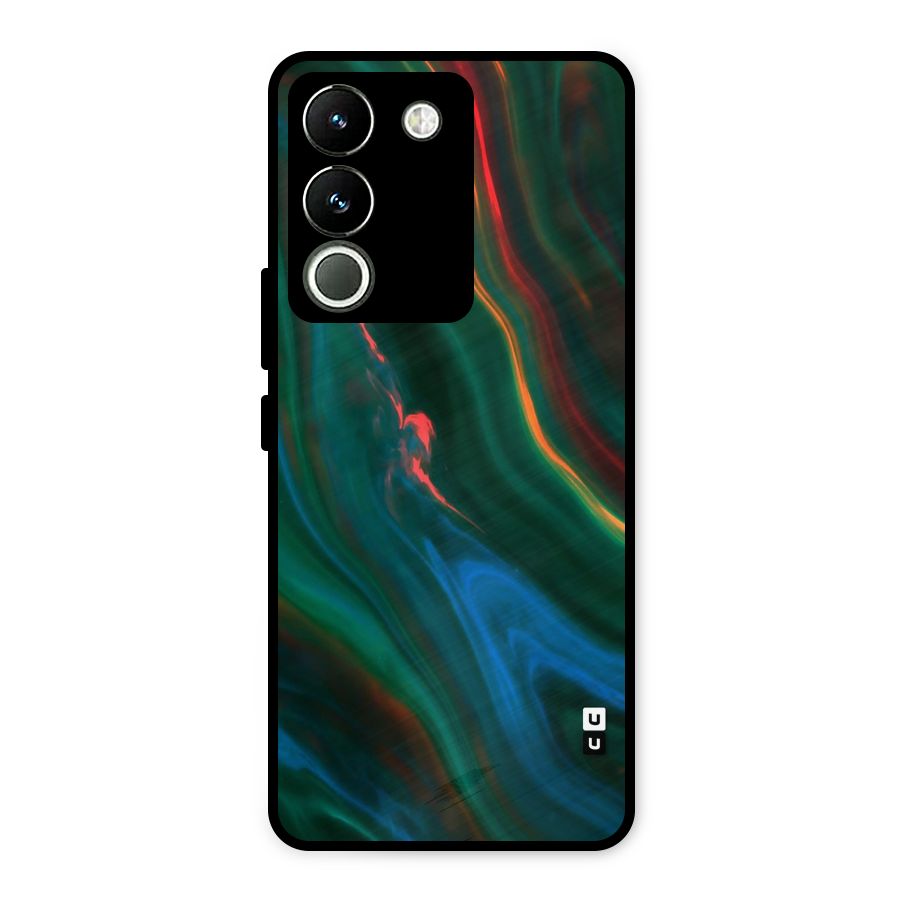 Inverse Marble Metal Back Case for Vivo Y200