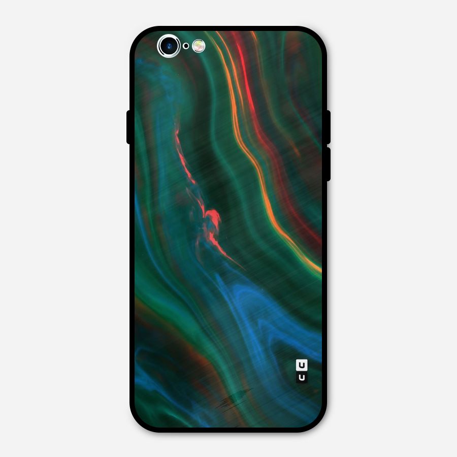 Inverse Marble Metal Back Case for iPhone 6 6s