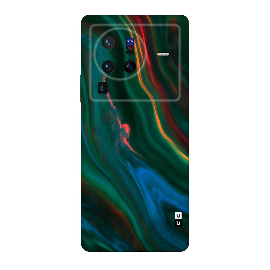 Inverse Marble Original Polycarbonate Back Case for Vivo X80