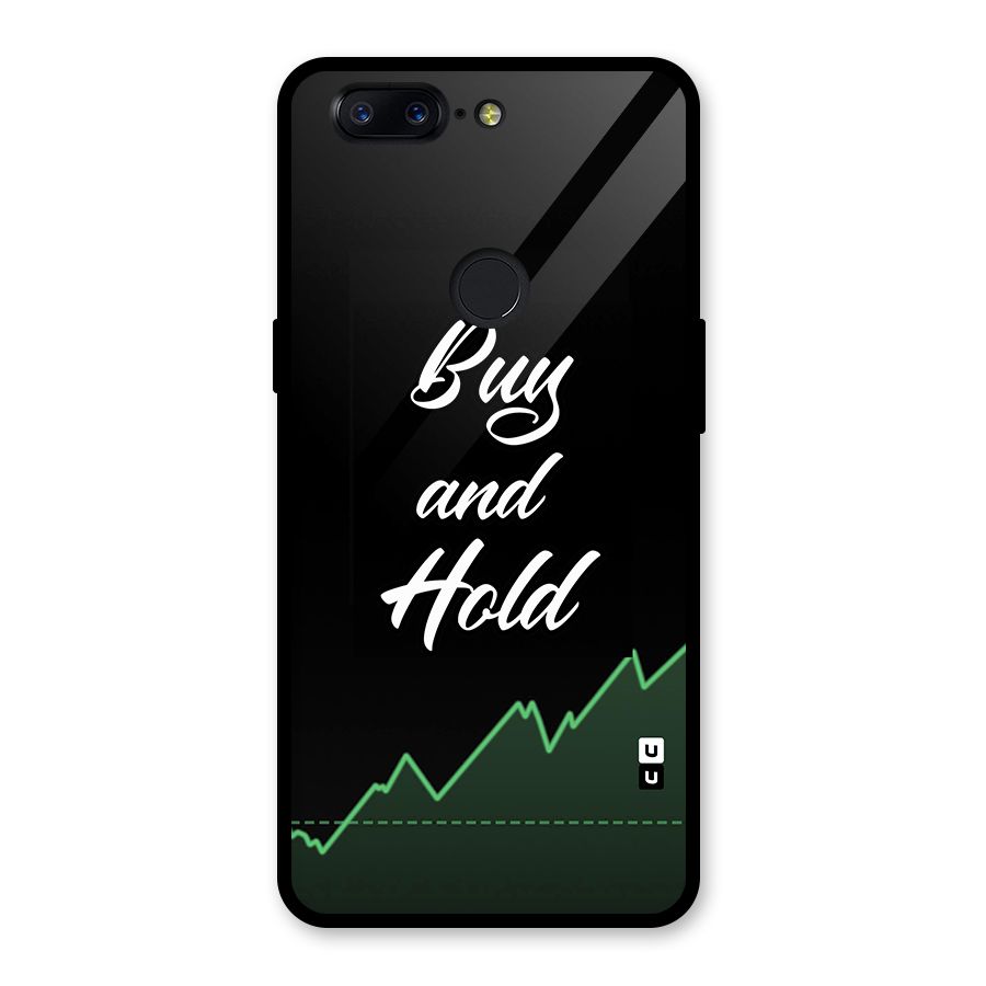 Investors Quote Buy and Hold Glass Back Case for OnePlus 5T