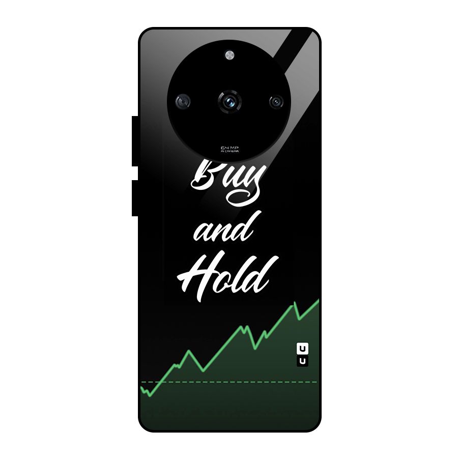 Investors Quote Buy and Hold Glass Back Case for Realme Narzo 60 5G