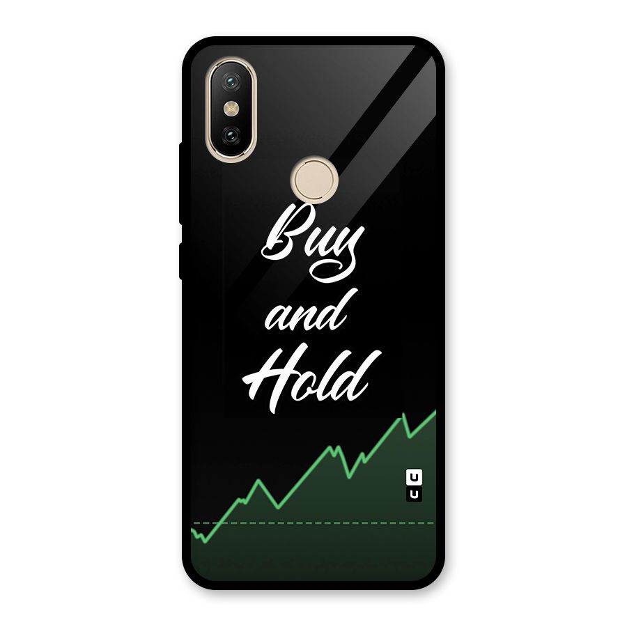 Investors Quote Buy and Hold Glass Back Case for Redmi A1