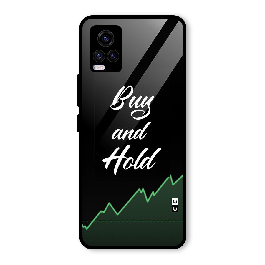 Investors Quote Buy and Hold Glass Back Case for Vivo V20 2021