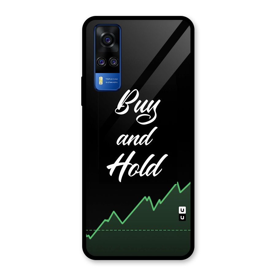 Investors Quote Buy and Hold Glass Back Case for Vivo Y31
