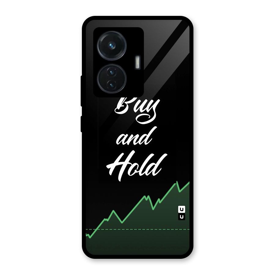 Investors Quote Buy and Hold Glass Back Case for iQOO Z6 44W