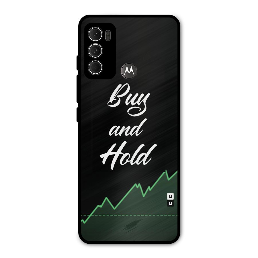 Investors Quote Buy and Hold Metal Back Case for Moto G60