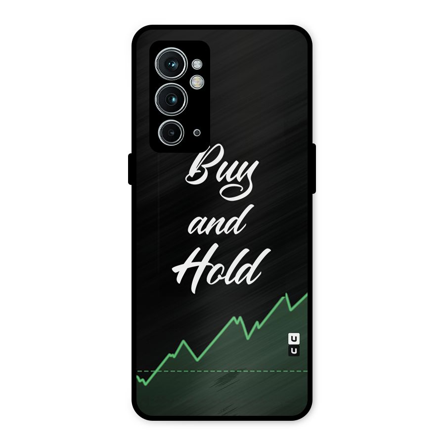 Investors Quote Buy and Hold Metal Back Case for OnePlus 9RT 5G