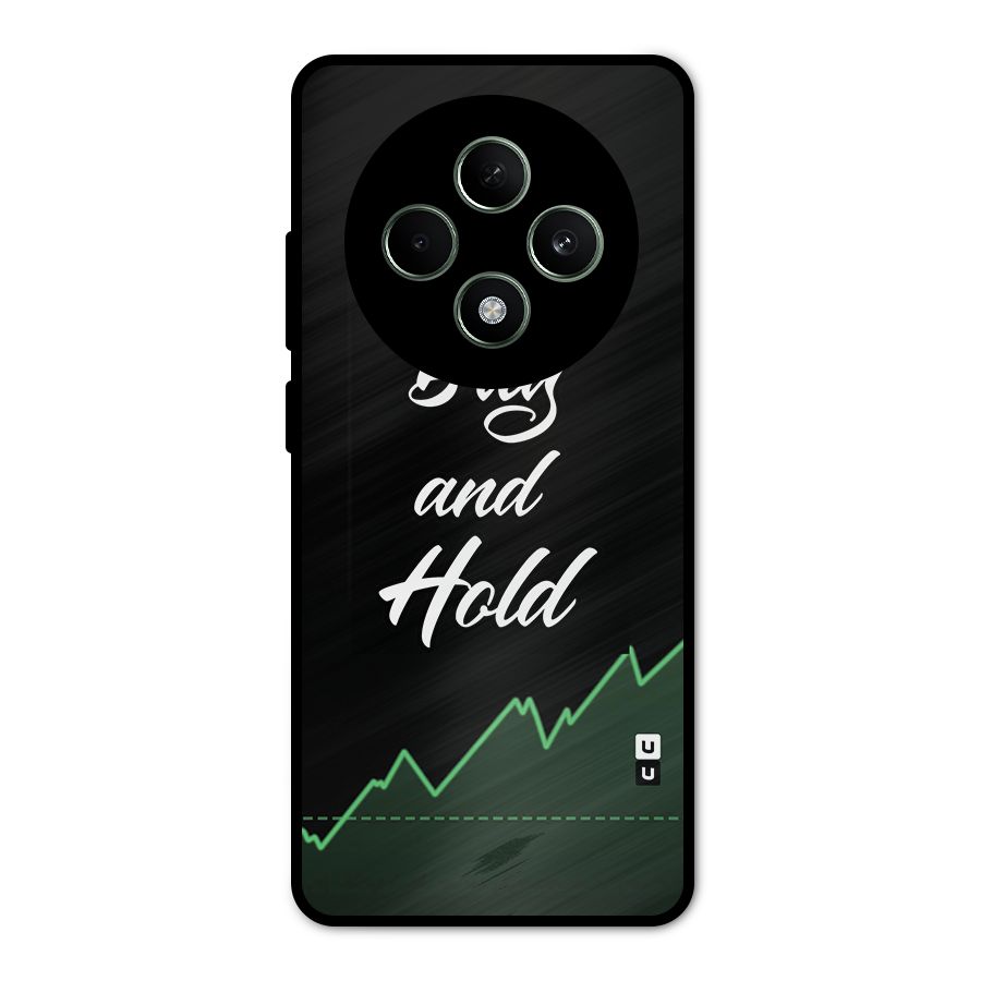 Investors Quote Buy and Hold Metal Back Case for Oppo F27