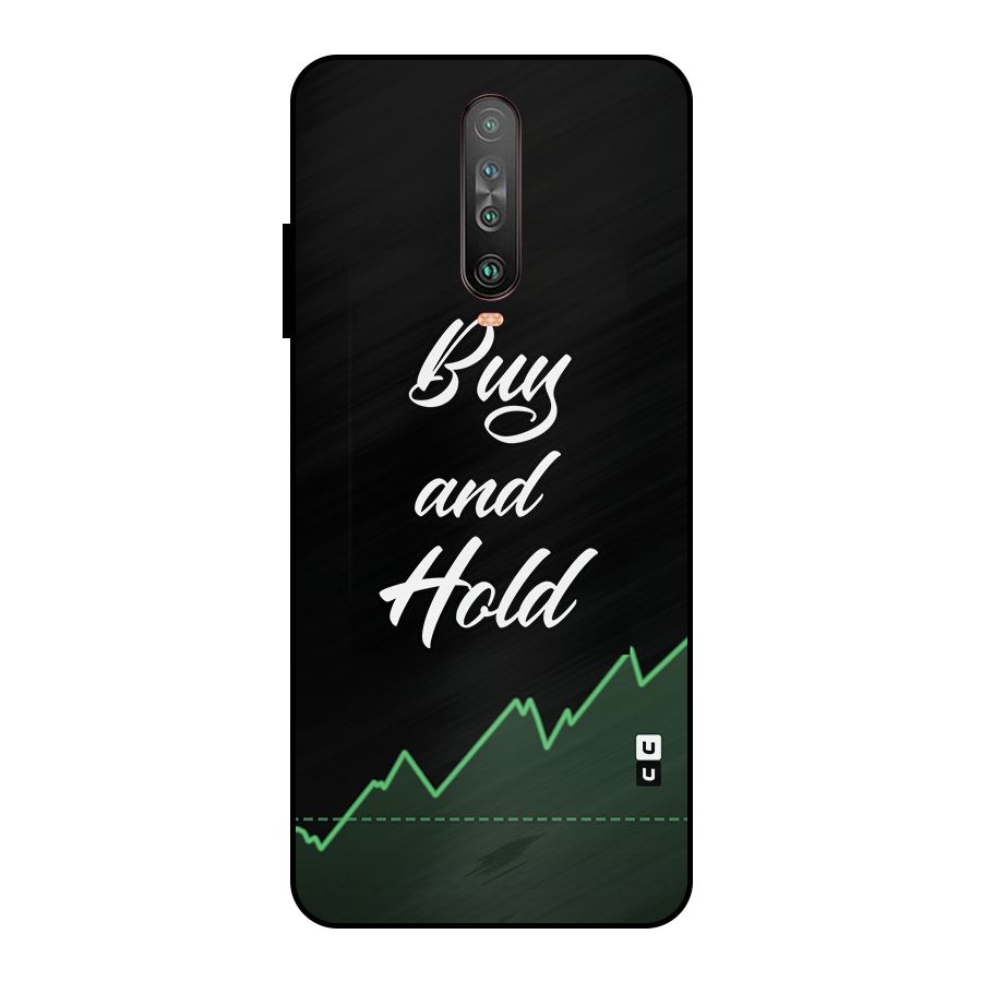 Investors Quote Buy and Hold Metal Back Case for Poco X2