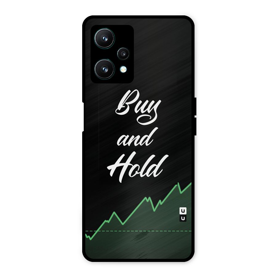 Investors Quote Buy and Hold Metal Back Case for Realme 9 Pro 5G