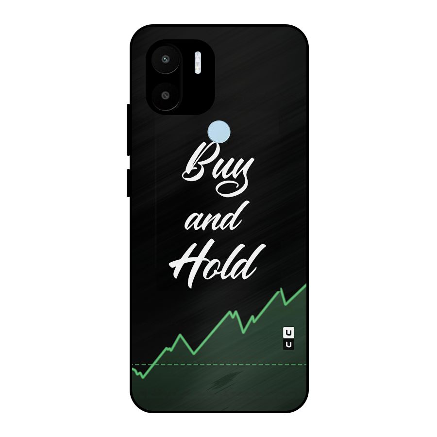 Investors Quote Buy and Hold Metal Back Case for Redmi A1+