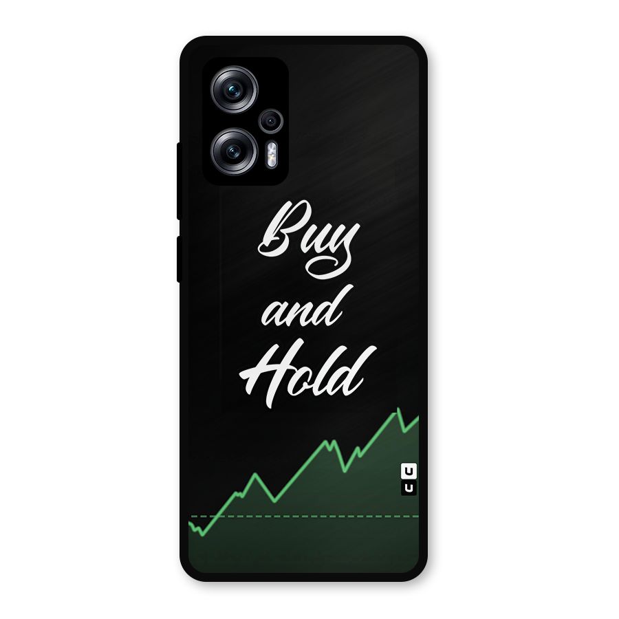 Investors Quote Buy and Hold Metal Back Case for Redmi K50i