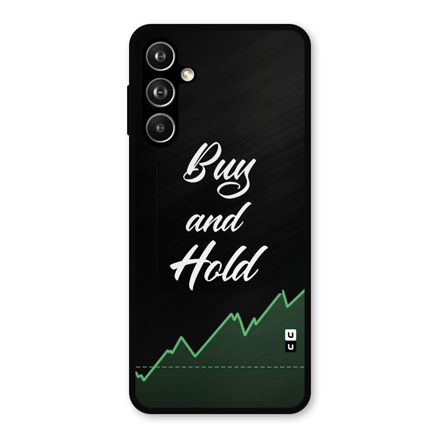 Investors Quote Buy and Hold Metal Back Case for Samsung Galaxy M54