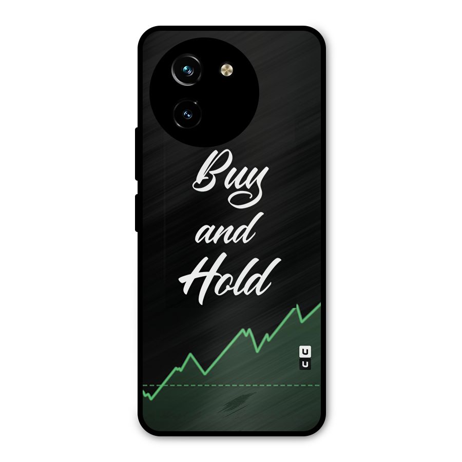 Investors Quote Buy and Hold Metal Back Case for Vivo T3x