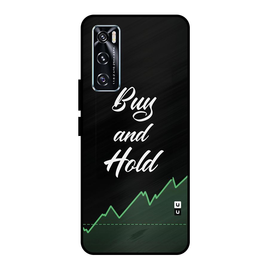Investors Quote Buy and Hold Metal Back Case for Vivo V20 SE