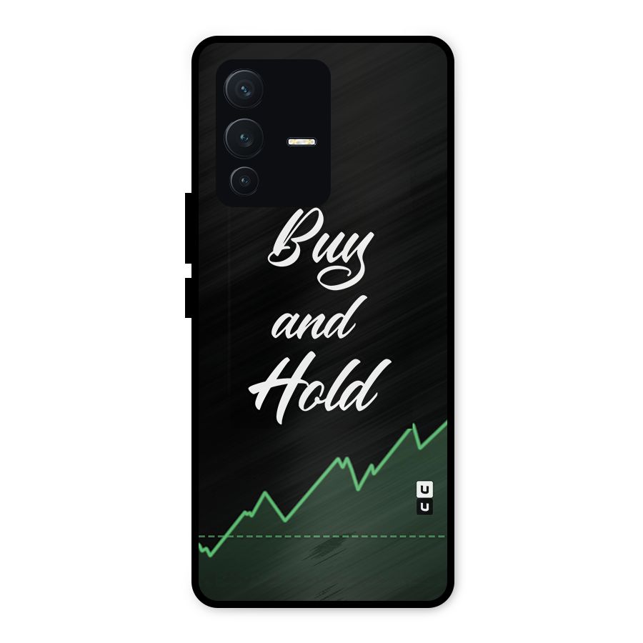 Investors Quote Buy and Hold Metal Back Case for Vivo V23 5G