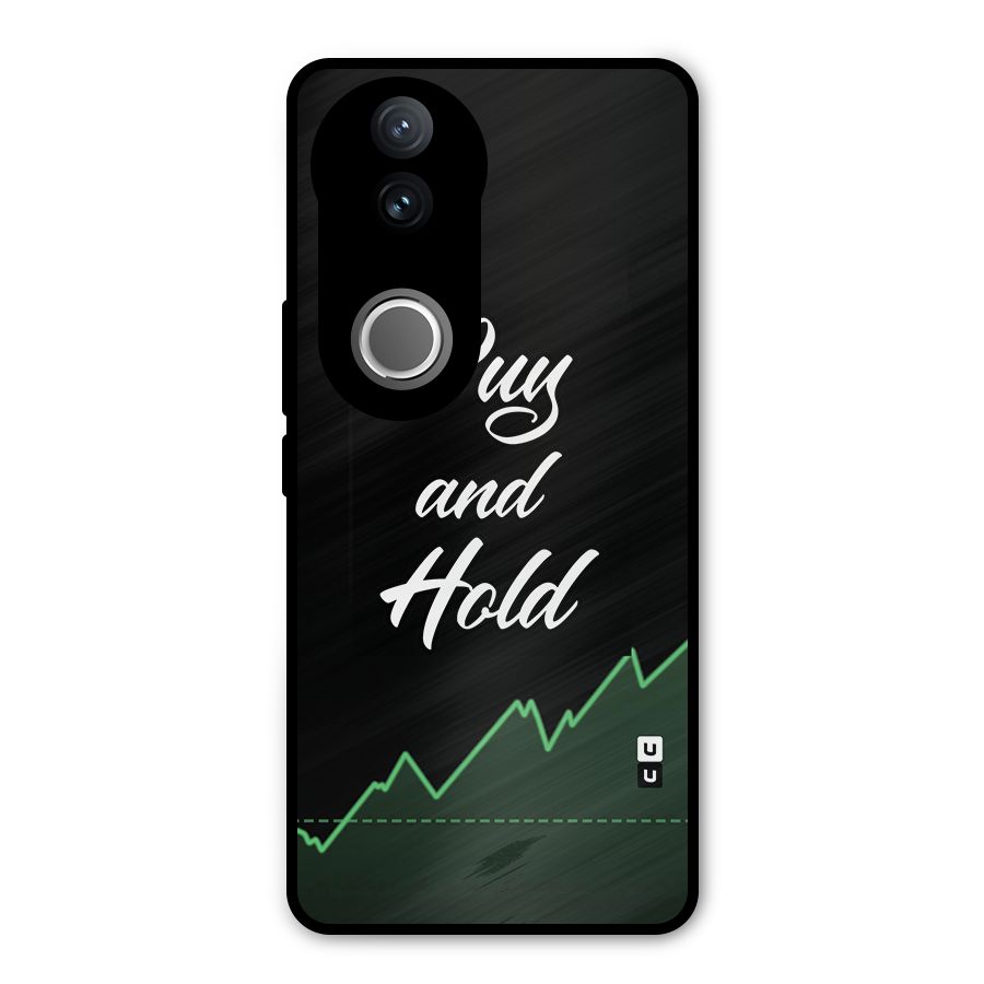 Investors Quote Buy and Hold Metal Back Case for Vivo V50e