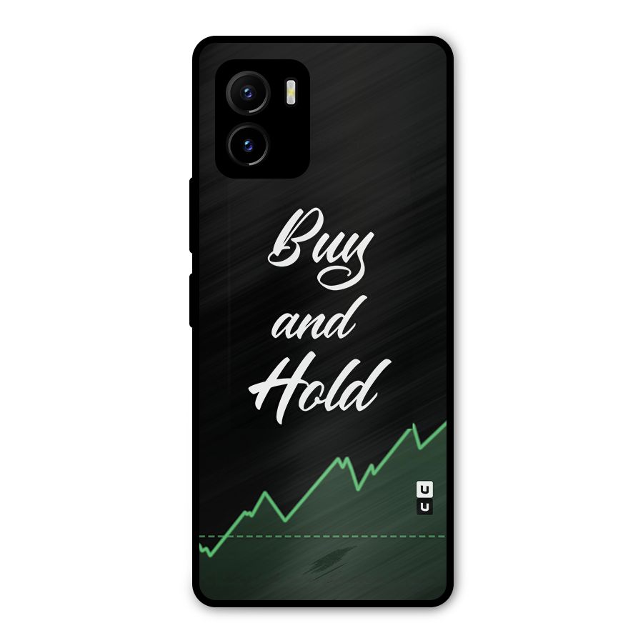 Investors Quote Buy and Hold Metal Back Case for Vivo Y15s