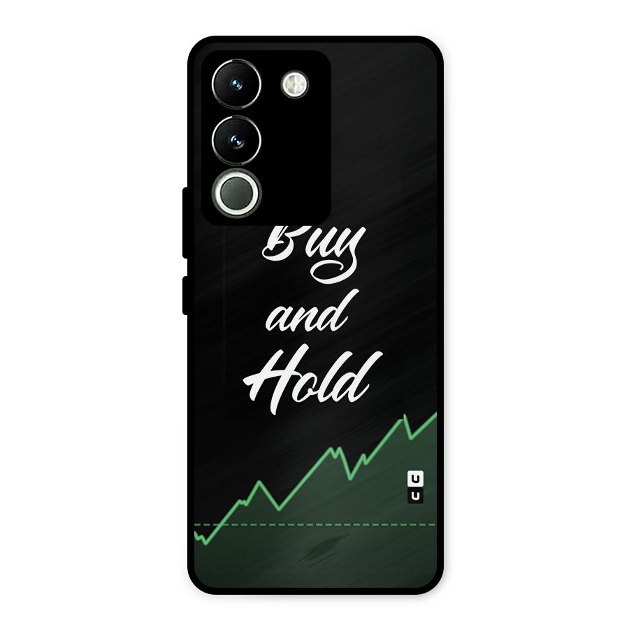 Investors Quote Buy and Hold Metal Back Case for Vivo Y200
