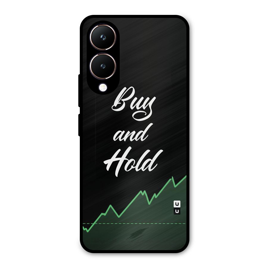 Investors Quote Buy and Hold Metal Back Case for Vivo Y28