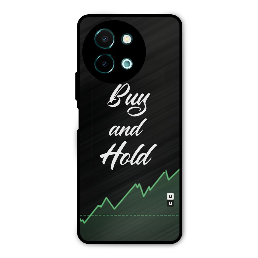 Investors Quote Buy and Hold Metal Back Case for Vivo Y58