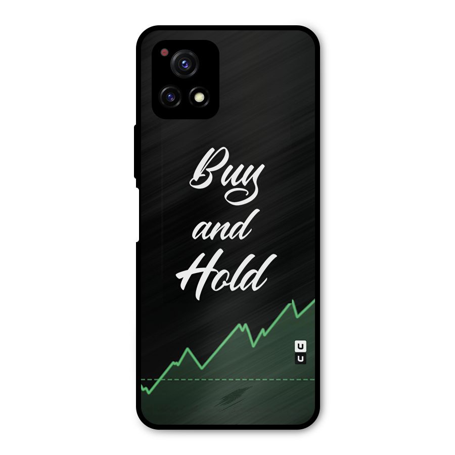 Investors Quote Buy and Hold Metal Back Case for Vivo Y72 5G