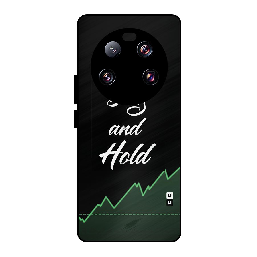 Investors Quote Buy and Hold Metal Back Case for Xiaomi 13 Ultra