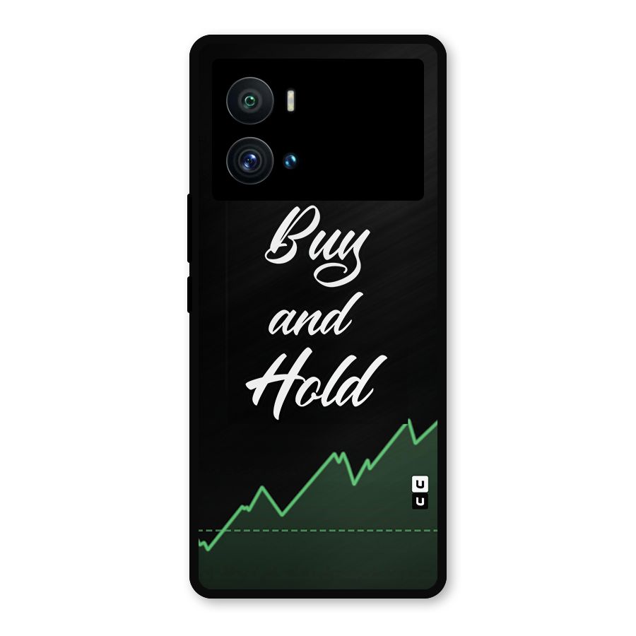 Investors Quote Buy and Hold Metal Back Case for iQOO 9 Pro