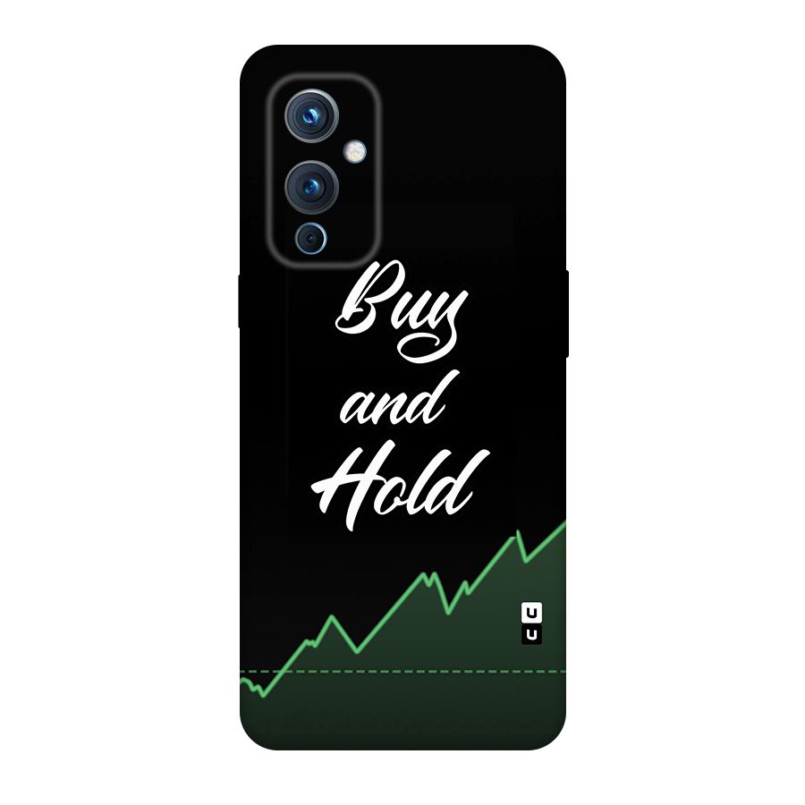 Investors Quote Buy and Hold Original Polycarbonate Back Case for OnePlus 9