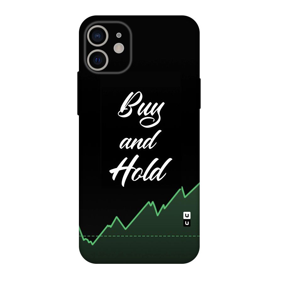Investors Quote Buy and Hold Original Polycarbonate Back Case for iPhone 11