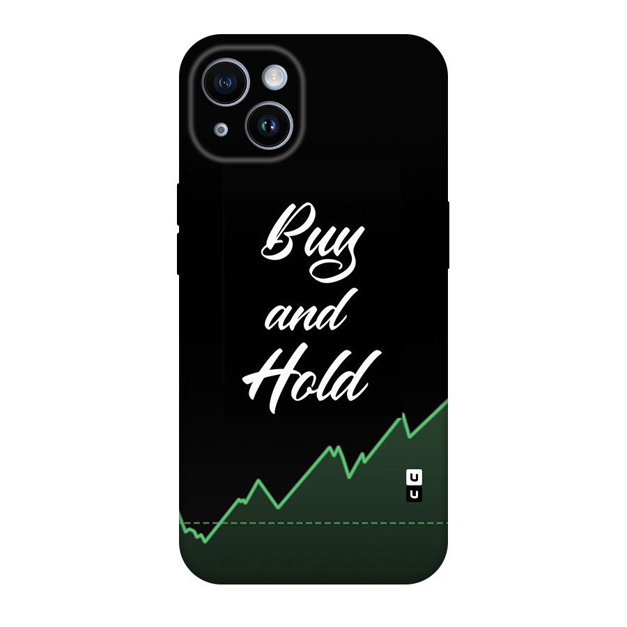 Investors Quote Buy and Hold Original Polycarbonate Back Case for iPhone 14