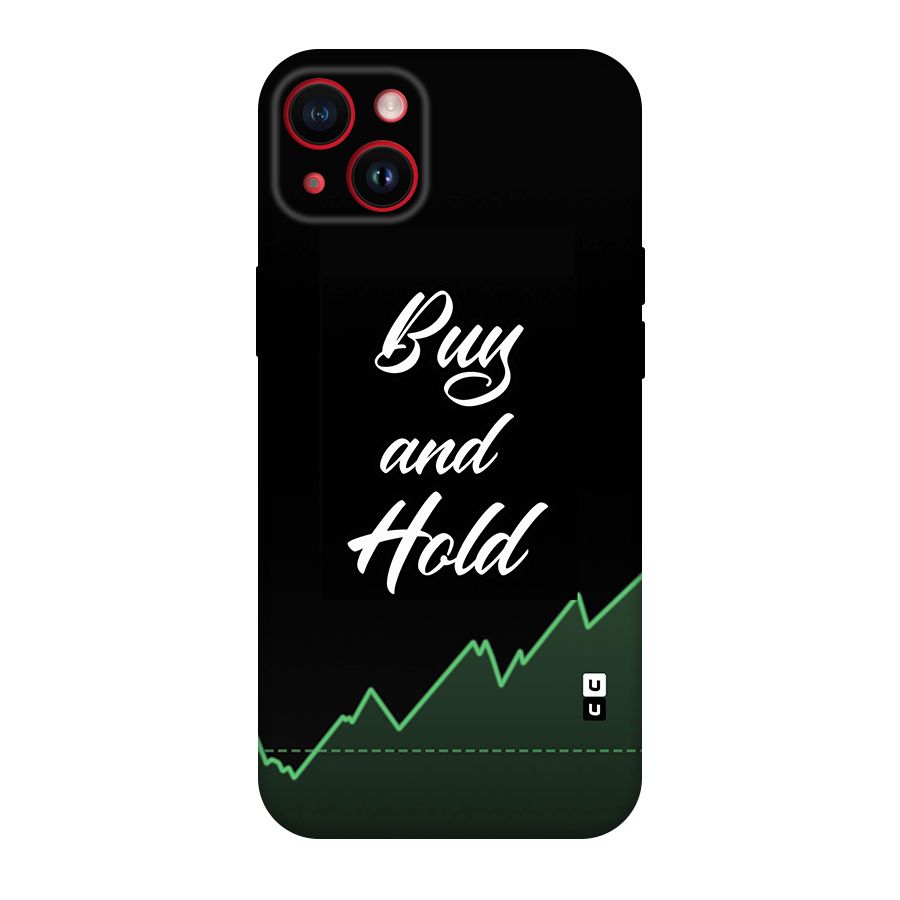 Investors Quote Buy and Hold Original Polycarbonate Back Case for iPhone 14 Plus