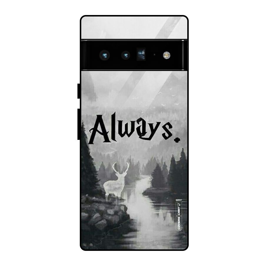 Invisible Deer Glass Back Case for Google Pixel 6 Pro