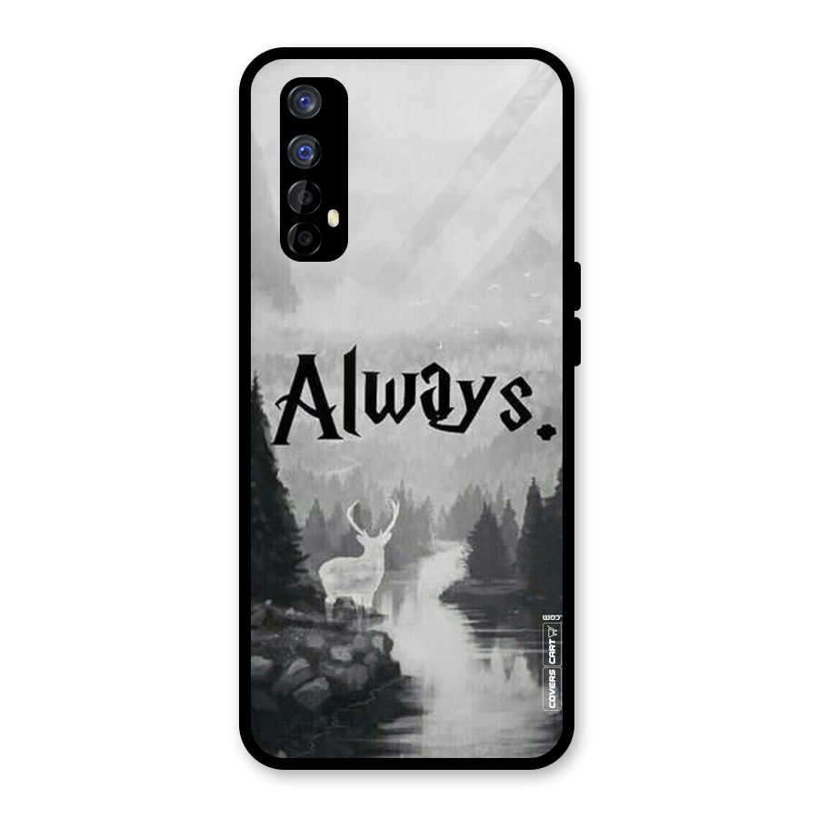Invisible Deer Glass Back Case for Realme Narzo 20 Pro