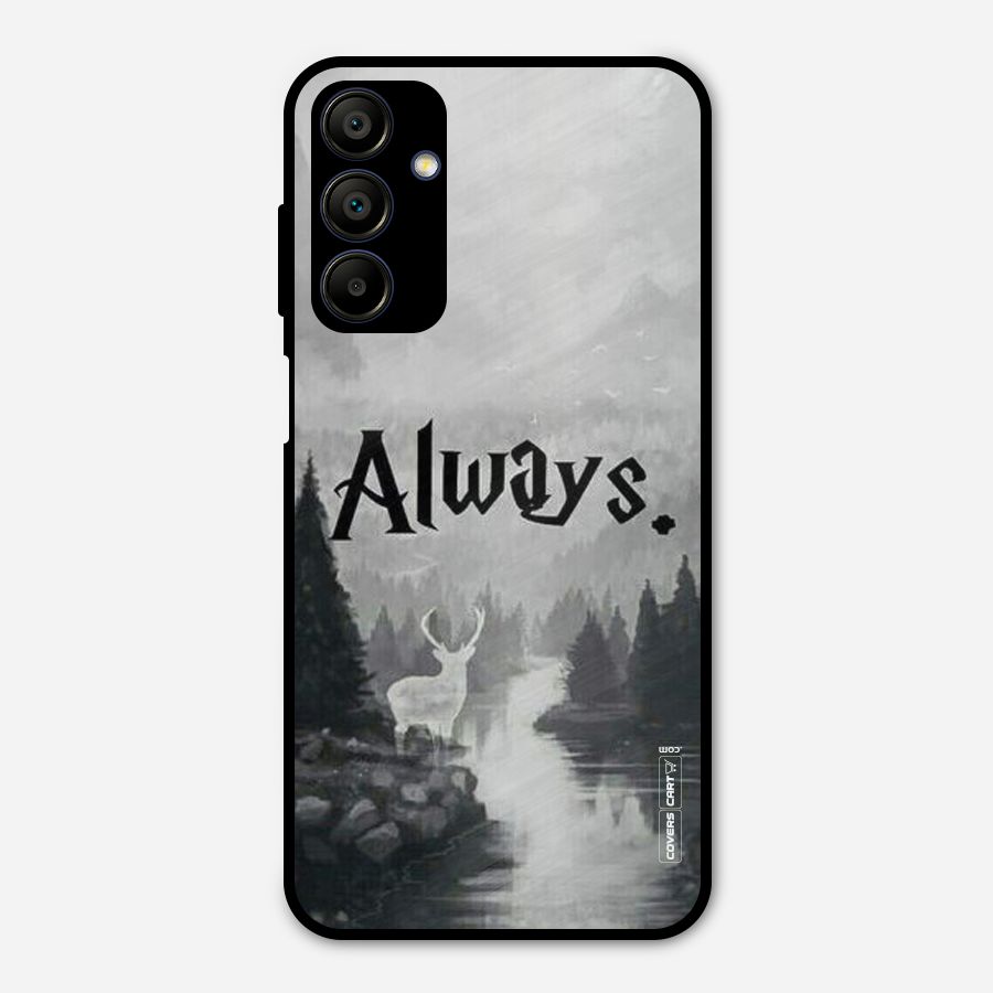 Invisible Deer Metal Back Case for Galaxy A15 5G