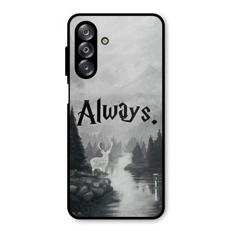 Invisible Deer Metal Back Case for Galaxy A26