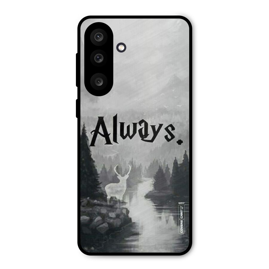 Invisible Deer Metal Back Case for Galaxy M56
