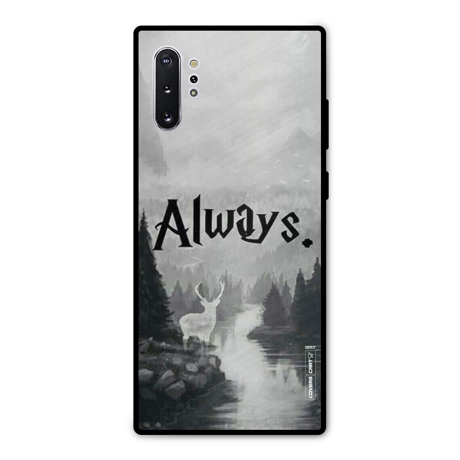 Invisible Deer Metal Back Case for Galaxy Note 10 Plus