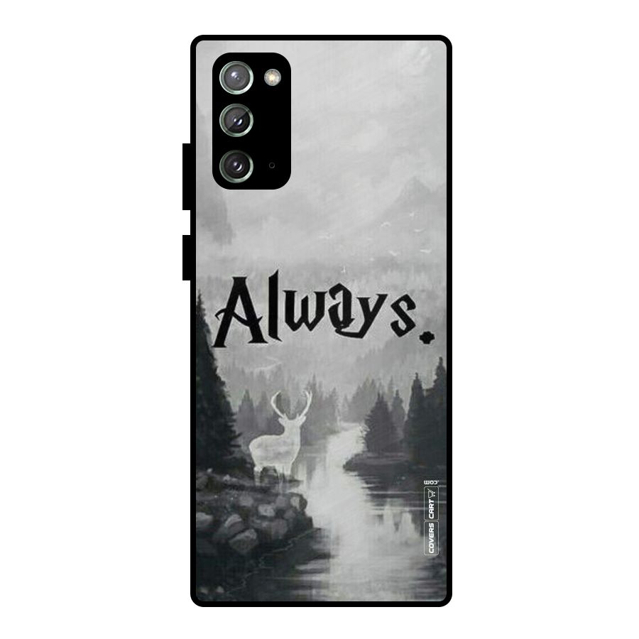 Invisible Deer Metal Back Case for Galaxy Note 20