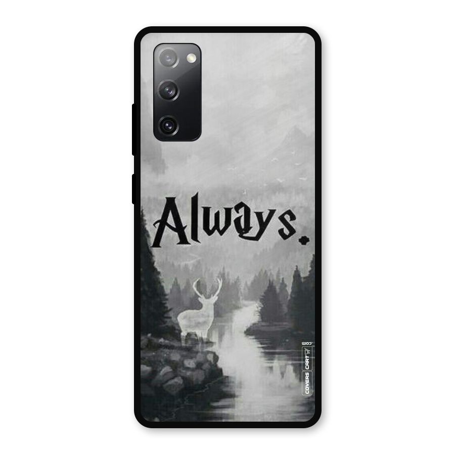 Invisible Deer Metal Back Case for Galaxy S20 FE 5G
