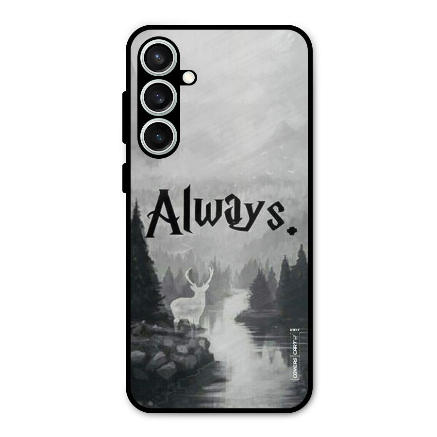 Invisible Deer Metal Back Case for Galaxy S23 FE