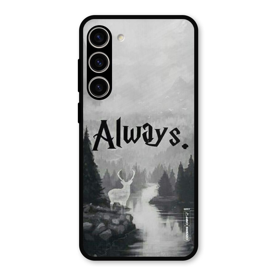Invisible Deer Metal Back Case for Galaxy S23 Plus