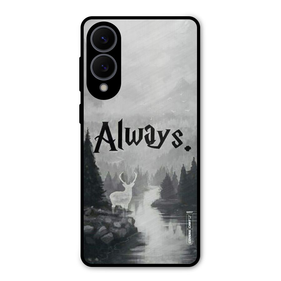 Invisible Deer Metal Back Case for Galaxy S25 Edge