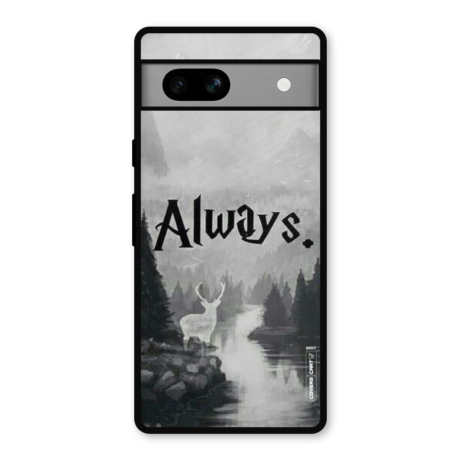 Invisible Deer Metal Back Case for Google Pixel 7a