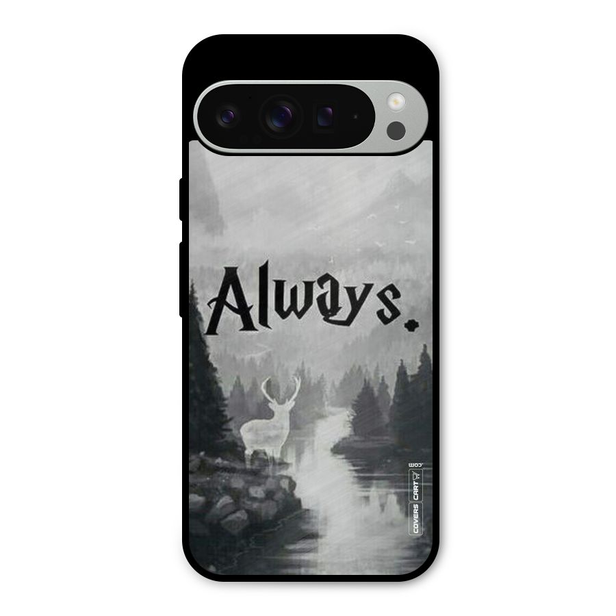 Invisible Deer Metal Back Case for Google Pixel 9 Pro XL
