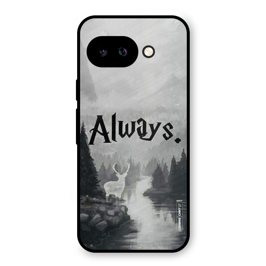 Invisible Deer Metal Back Case for Google Pixel 9a