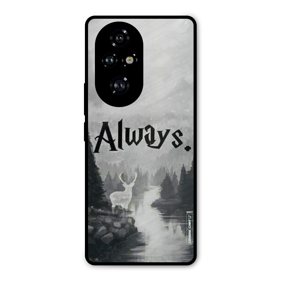 Invisible Deer Metal Back Case for Honor 200 Pro