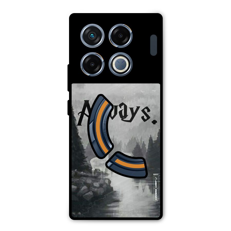 Invisible Deer Metal Back Case for Infinix GT 20 Pro