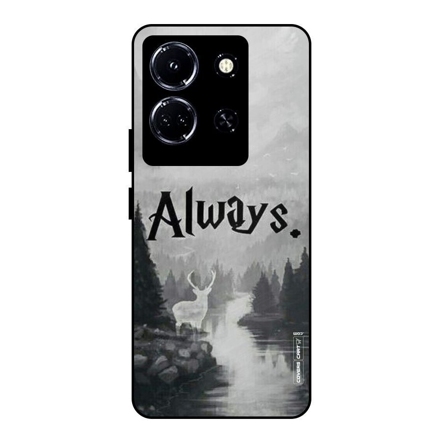 Invisible Deer Metal Back Case for Infinix Note 30 5G