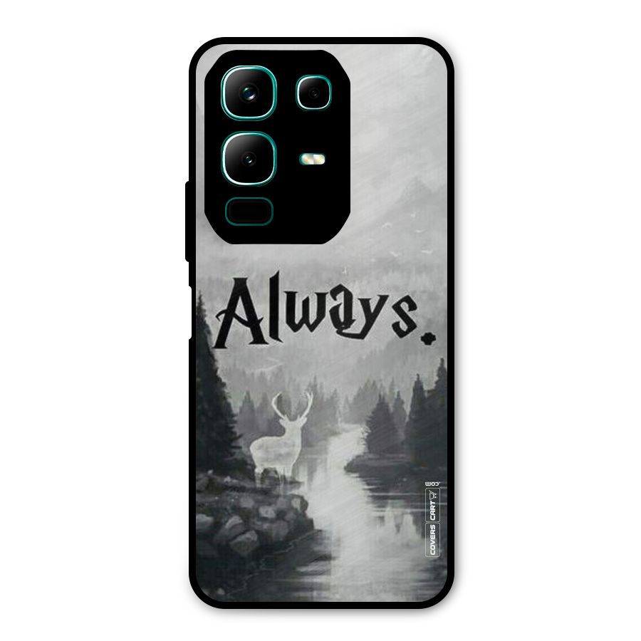 Invisible Deer Metal Back Case for Infinix Note 50x